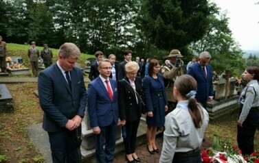 85. rocznica potyczki w Bykowcach: Wspomnienie bohater&oacute;w z 6 Pułku Strzelc&oacute;w Podhalańskich z Sambora 5