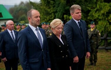 85. rocznica potyczki w Bykowcach: Wspomnienie bohater&oacute;w z 6 Pułku Strzelc&oacute;w Podhalańskich z Sambora 55
