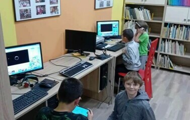 Noc Bibliotek 2024 w Bibliotece Gminnej w Pisarowcach 4