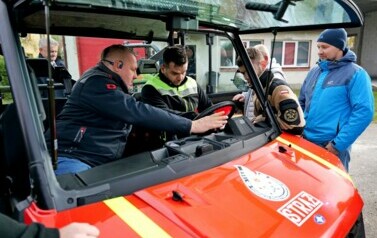 Nowy pojazd wielofunkcyjny UTV w Jednostce OSP Mrzygł&oacute;d! 14