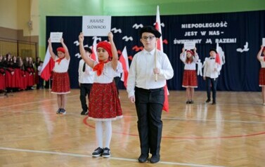 "Niepodległość jest w nas - świętujemy ją razem" w Szkole Podstawowej w Niebieszczanach 22