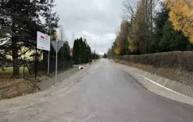 Droga gminna w Str&oacute;żach Małych po remoncie 1