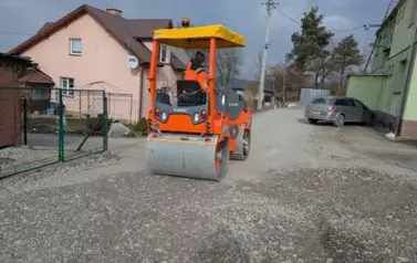 Str&oacute;że Wielkie: Przebudowa drogi gminnej w trakcie realizacji 1