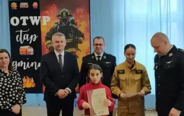 Eliminacje Gminne Og&oacute;lnopolskiego Turnieju Wiedzy Pożarniczej &bdquo;Młodzież Zapobiega Pożarom&rdquo; 13