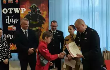 Eliminacje Gminne Og&oacute;lnopolskiego Turnieju Wiedzy Pożarniczej &bdquo;Młodzież Zapobiega Pożarom&rdquo; 15