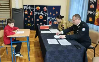 Eliminacje Gminne Og&oacute;lnopolskiego Turnieju Wiedzy Pożarniczej &bdquo;Młodzież Zapobiega Pożarom&rdquo; 37