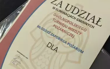 Eliminacje Gminne Og&oacute;lnopolskiego Turnieju Wiedzy Pożarniczej &bdquo;Młodzież Zapobiega Pożarom&rdquo; 40