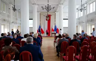 Uroczysta gala wręczenia nagr&oacute;d w Podkarpackim Urzędzie Wojew&oacute;dzkim w Rzeszowie. Sukces sołectw Liszna i Markowce! 27