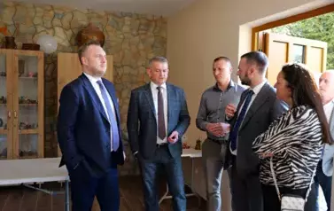Wiceminister Funduszy i Polityki Regionalnej z wizytą w Gminie Sanok 2