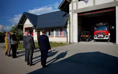 Wiceminister Funduszy i Polityki Regionalnej z wizytą w Gminie Sanok 17