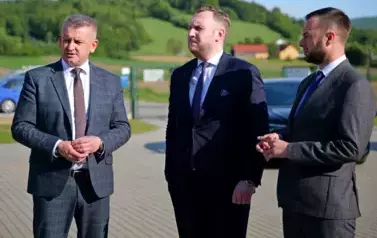 Wiceminister Funduszy i Polityki Regionalnej z wizytą w Gminie Sanok 26