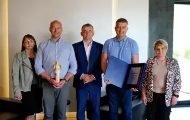 Podziękowanie firmie TRANSPRZĘT Sp. z o.o. Sp.k. za wsparcie akcji sprzątania gminy z okazji Międzynarodowego Dnia Ziemi 1