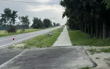 Odbi&oacute;r końcowy przebudowy drogi wojew&oacute;dzkiej nr 886 w miejscowości Jurowce 4