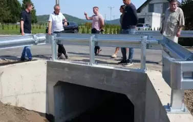 Zakończono przebudowę przepustu na potoku w Zabłotcach 9