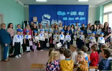 Pasowanie na ucznia w Szkole Podstawowej w Trepczy 1