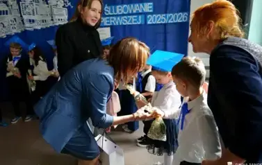 Pasowanie na ucznia w Szkole Podstawowej w Trepczy 3