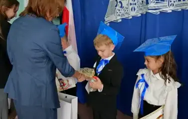Pasowanie na ucznia w Szkole Podstawowej w Trepczy 4