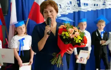 Pasowanie na ucznia w Szkole Podstawowej w Trepczy 6