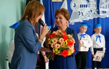 Pasowanie na ucznia w Szkole Podstawowej w Trepczy 7