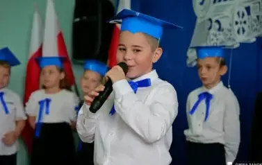 Pasowanie na ucznia w Szkole Podstawowej w Trepczy 36