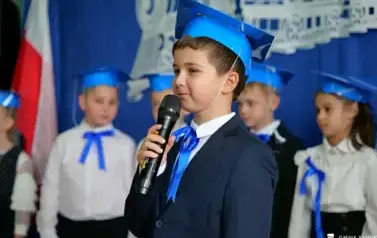 Pasowanie na ucznia w Szkole Podstawowej w Trepczy 38