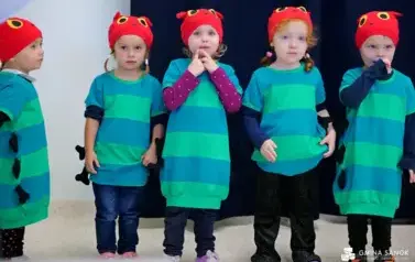 Pasowanie na przedszkolaka w nowym Publicznym Przedszkolu w Niebieszczanach  52