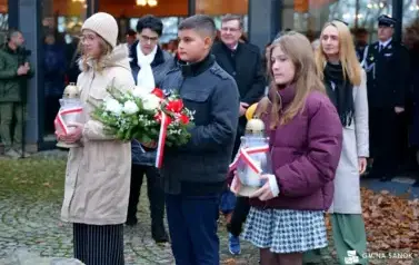 Pierwsze gminne obchody Narodowego Święta Niepodległości w Strachocinie 86
