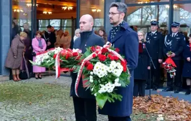 Pierwsze gminne obchody Narodowego Święta Niepodległości w Strachocinie 100