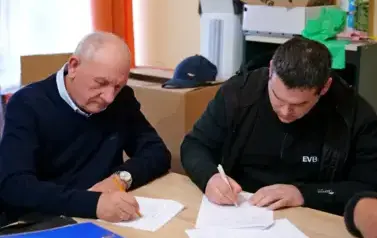 Odbi&oacute;r końcowy inwestycji pn. &bdquo;Budowa sieci wodociągowej na terenie Gminy Sanok&rdquo; 4