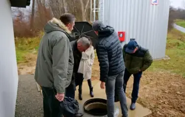 Odbi&oacute;r końcowy inwestycji pn. &bdquo;Budowa sieci wodociągowej na terenie Gminy Sanok&rdquo; 13