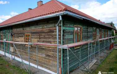Trwa termodernizacja Wiejskiego Domu Kultury w Lisznej 4
