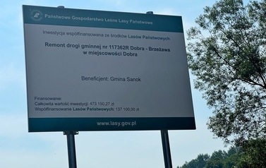 Kolejna inwestycja drogowa zakończona! Dobra-Brzeżawa z nową nawierzchnią asfaltową 7