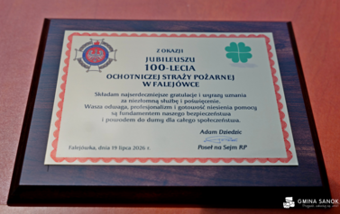 Jubileusz 100-lecia OSP Falej&oacute;wka. Wiek służby, tradycji i oddania lokalnej społeczności 33