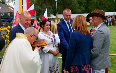 Wsp&oacute;lnie dla tradycji i szacunku do pracy rolnika &ndash; Gmina Sanok na dożynkach w Gminie Zamość 21