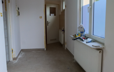 Rozpoczął się remont zaplecza kuchennego w WDK w Kostarowcach 1