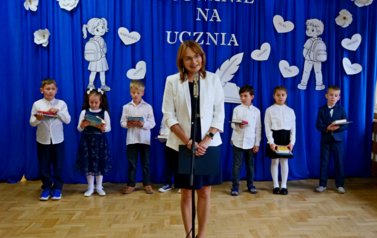Szkoła Podstawowa w Srogowie G&oacute;rnym - pasowanie na ucznia 13.10 (16)
