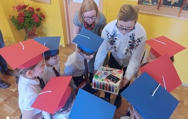 Pasowanie na ucznia w Szkole Podstawowej w Tyrawie Solnej 4