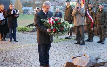 W Strachocinie odbyły się powiatowo-gminne obchody Narodowego Święta Niepodległości 11