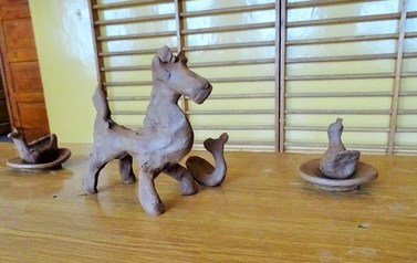 Warsztaty z garncarstwa w Szkole Podstawowej w Kostarowcach 2