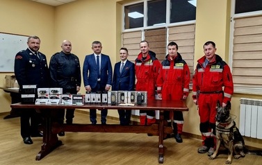 Jednostka OSP Niebieszczany wyposażona w nowy sprzęt poszukiwawczy 6