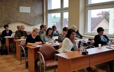 Spotkanie organizacyjne z dyrektorami Szk&oacute;ł Gminy Sanok w ramach projektu "Stw&oacute;rzmy klimat na dobry klimat" 3