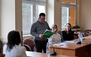 Spotkanie organizacyjne z dyrektorami Szk&oacute;ł Gminy Sanok w ramach projektu "Stw&oacute;rzmy klimat na dobry klimat" 6