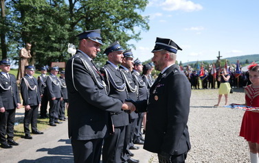 uroczystrość poświęcenia nowego pojazdu OSP Strachocina 8 lipca 2023 29