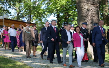 uroczystrość poświęcenia nowego pojazdu OSP Strachocina 8 lipca 2023 93