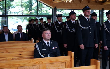 uroczystrość poświęcenia nowego pojazdu OSP Strachocina 8 lipca 2023 105