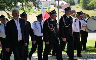 uroczystrość poświęcenia nowego pojazdu OSP Strachocina 8 lipca 2023 125