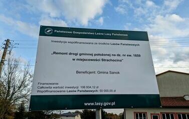 Zakończono remont drogi gminnej obok cmentarza w miejscowości Strachocina 3