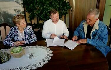 Podpisano umowę na budowę garażu dla OSP w Tyrawie Solnej 19