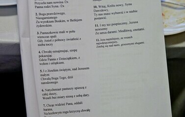 Spotkanie wigilijne w Klubie Seniora w Mrzygłodzie 7