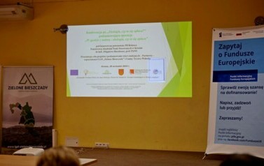 W Zabłotcach odbyło się szkolenie pn. "Programy wsparcia i źr&oacute;dła finansowania inwestycji EE i OZE" 1
